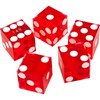Toy Time 19mm A Grade Serialized Set of Casino Dice-Red 655159BDW